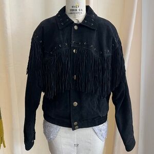 Vintage Wilsons Suede Leather Bomber Jacket - Women’s Small